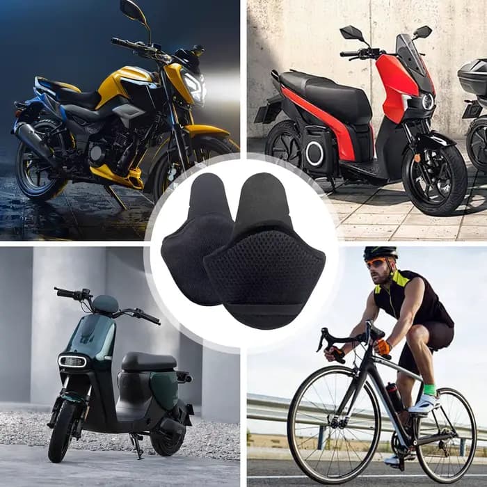 Couvre-oreilles pour casque de moto