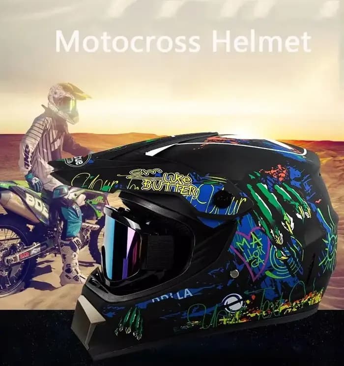 Casque de Moto unisexe à couverture complète