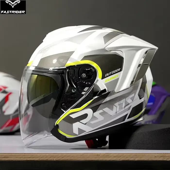 Ryzen casque de moto hommes et femmes été 3/4
