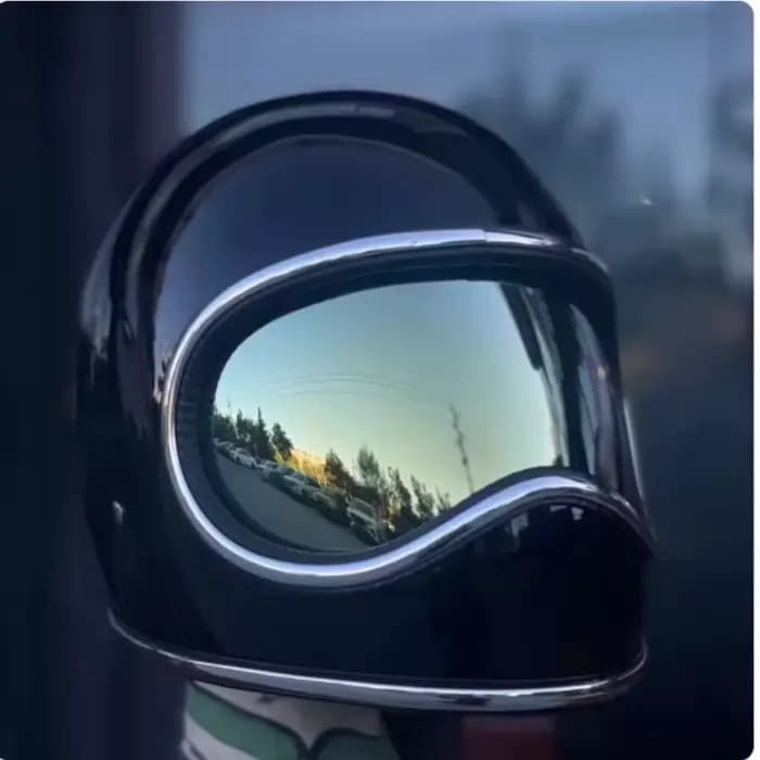 Casque Bornfree visière intégrée accessoires Mini Moto3