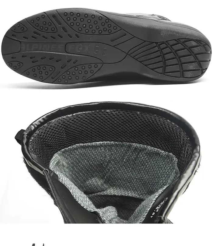 Bottes d'équitation de moto longues imperméables