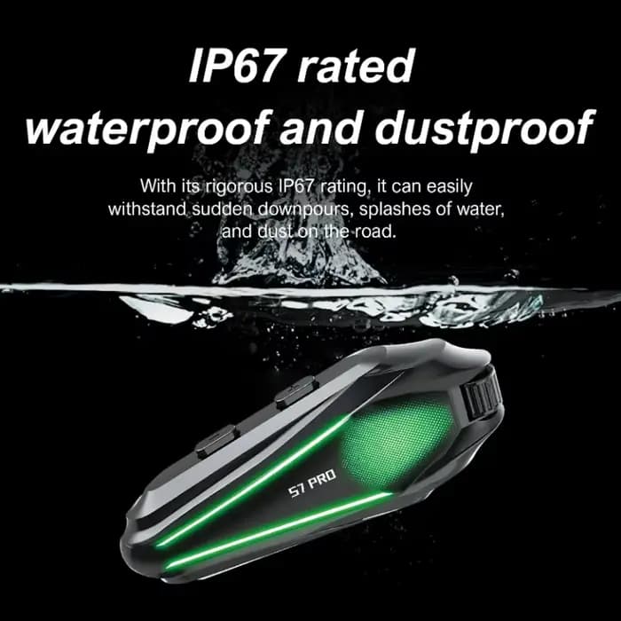 Casque de moto Bluetooth S7 Pro