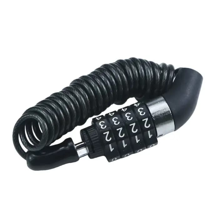 Antivol de casque en câble d'acier