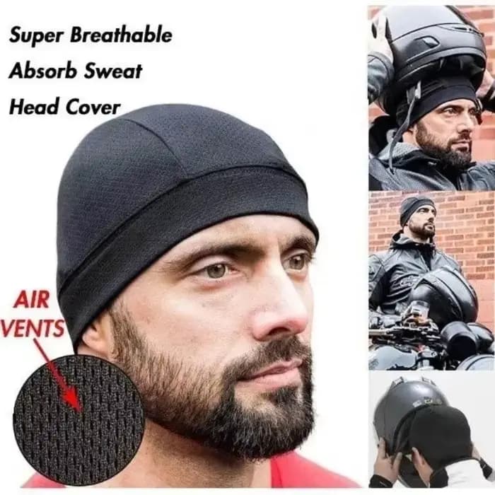 Casquette intérieure de casque de moto