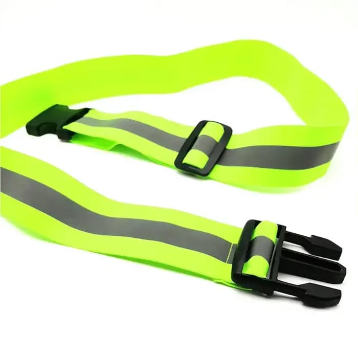 Ceinture réfléchissante de sécurité élastique réglable