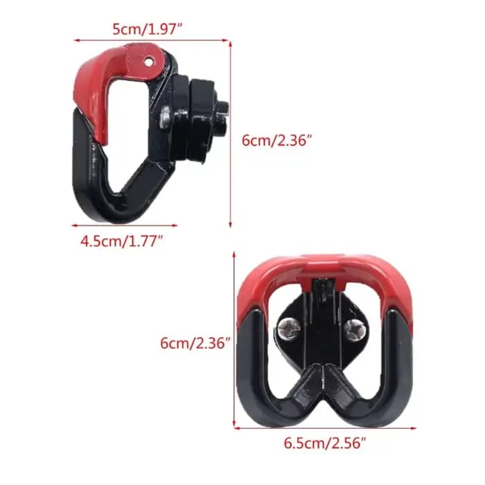 Crochet cintre bagage casque Scooter électrique fer en métal, accessoire
