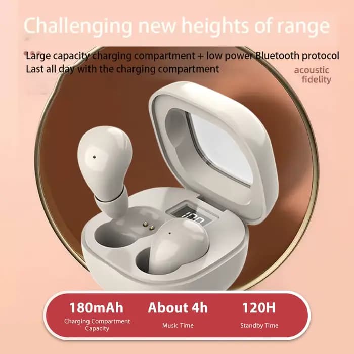 Mini casque de sommeil sans fil Bluetooth casque HiFi stéréo Invisible écouteurs cachés dans l'oreille sport écouteurs pour Smartphone