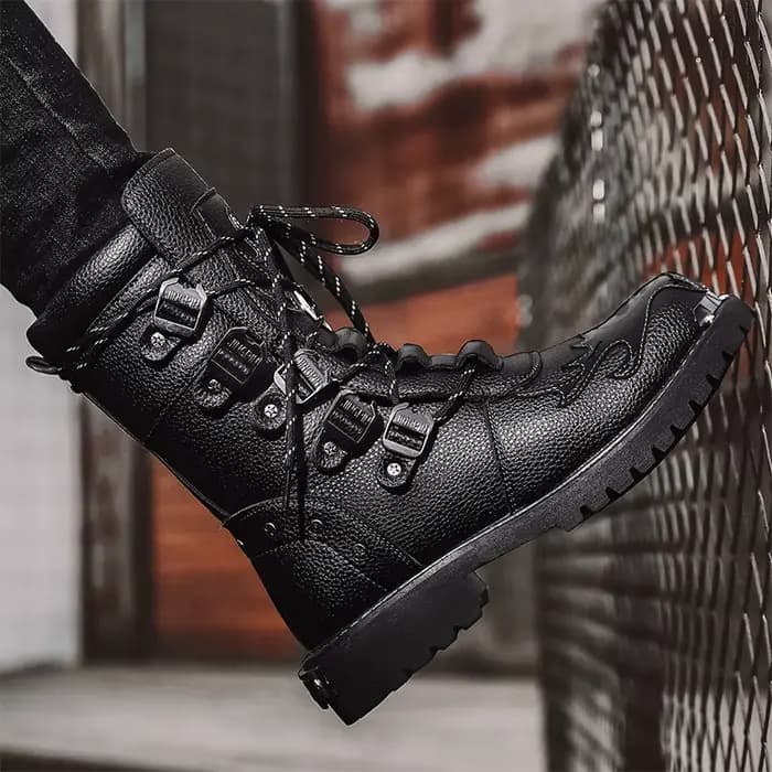Bottes de moto quatre saisons pour hommes