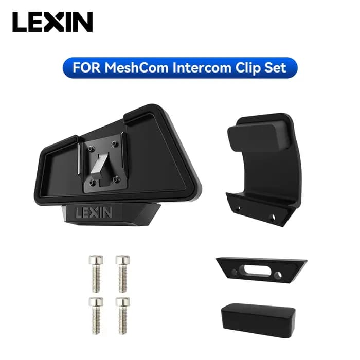 LEXIN LX-B4FM-X interphone casque et jeu de clips