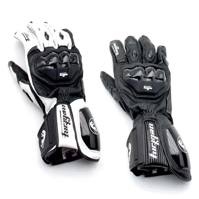 Gants de moto à coque rigide