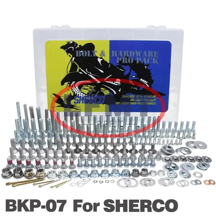 Kit d'outils complet de réparation de boulon de vis de moto