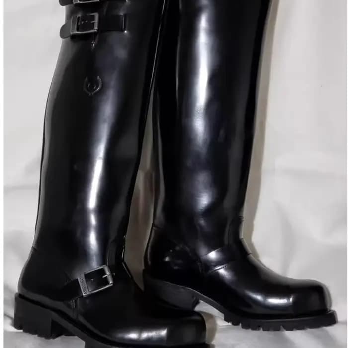 Bottes de moto rétro pour hommes