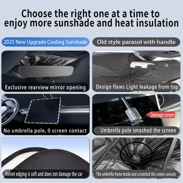 Pare-soleil pliable pour pare-brise de voiture Renault Austral HHN 2022~2027 2025, réflecteur, isolation thermique, accessoires d'été
