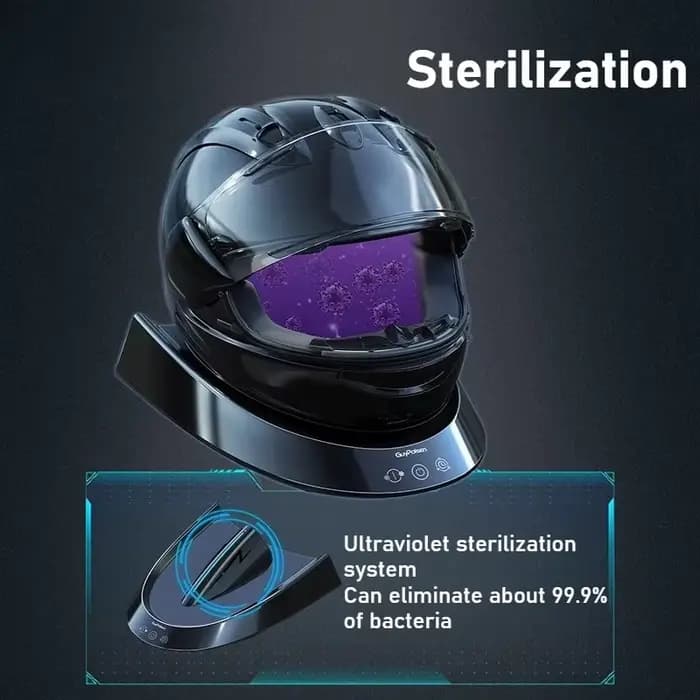 Séchoir intelligent pour casque de moto avec fonctions de stérilisation