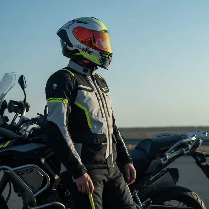 Casque intégral de moto MAC