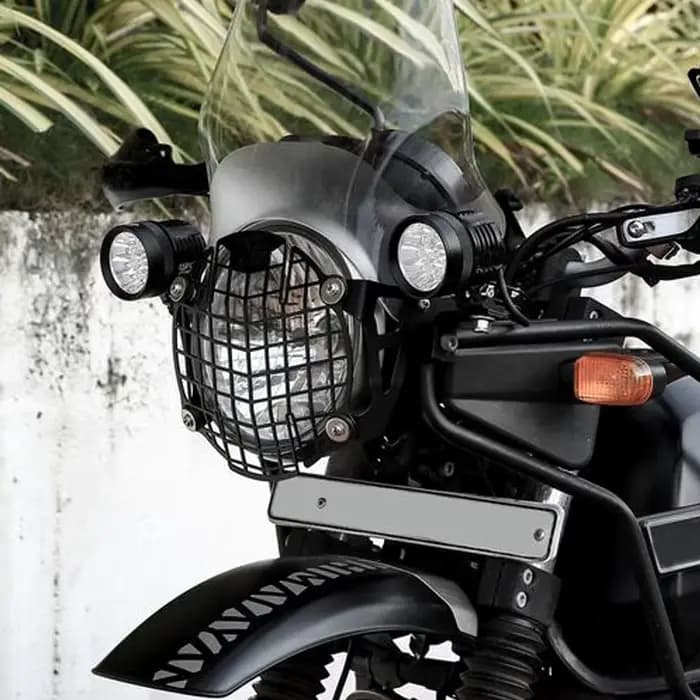 Accessoires de moto, Grille de protection des phares