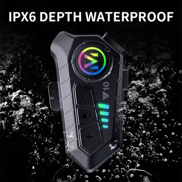 Casque de moto Y10 avec commande vocale stéréo Bluetooth 5.3