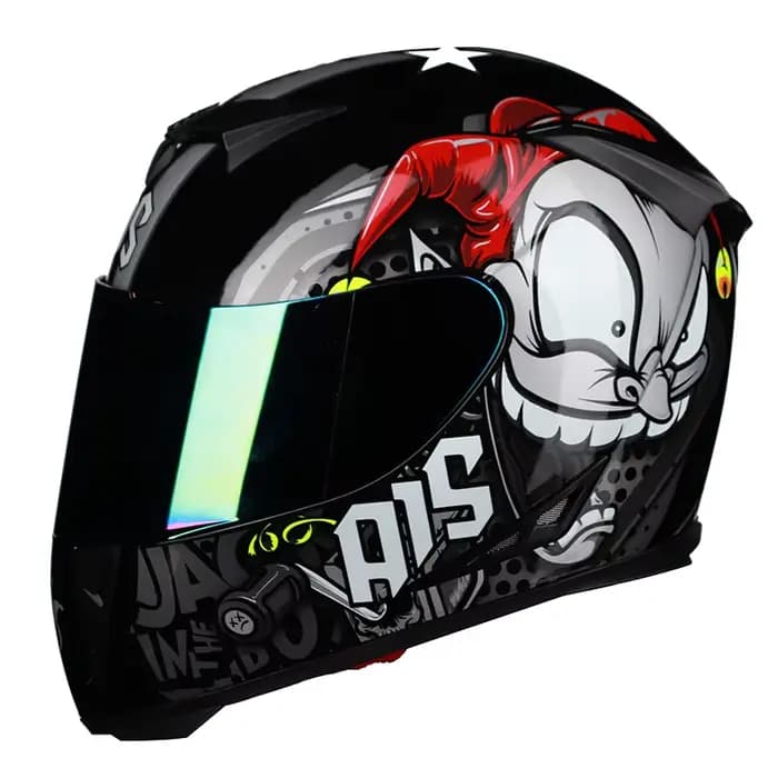 Casque de Moto Modulaire Cool avec Pare-Soleil Nik
