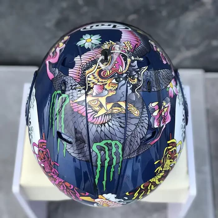 Casque ouvert SZ RAM 4 ORIENTAL bleu 3/4
