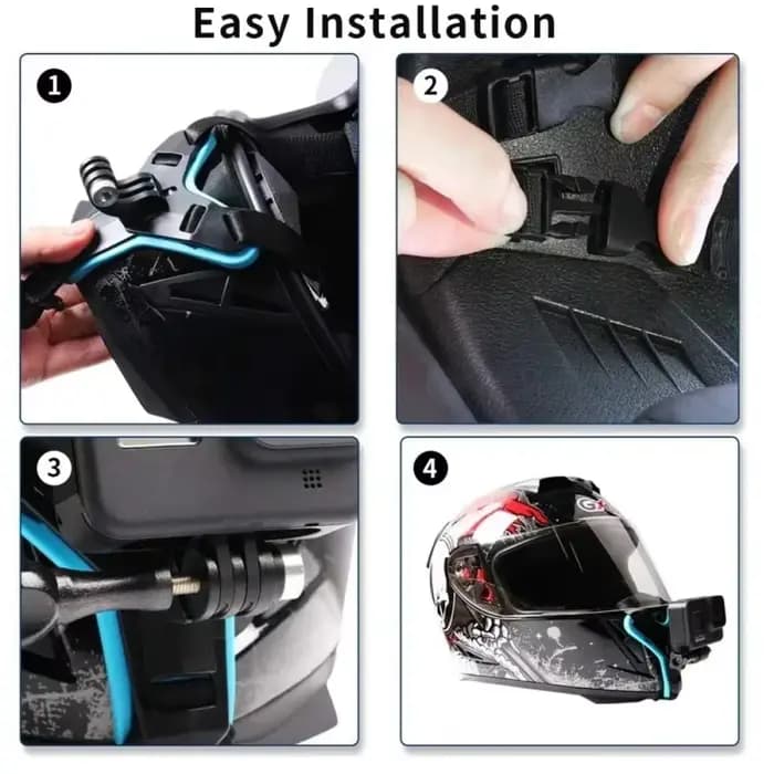 Support de mentonnière pour casque de moto 5/6/7