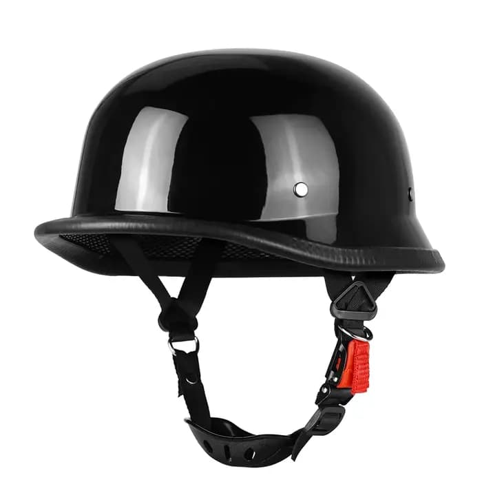 Casque de moto d'été vintage