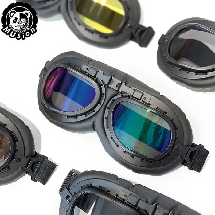 Lunettes de moto vintage