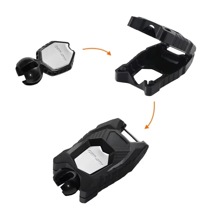 Accessoires noir clé coque support étui sur route pour Can-Am Ryker 600 900 Sport rallye