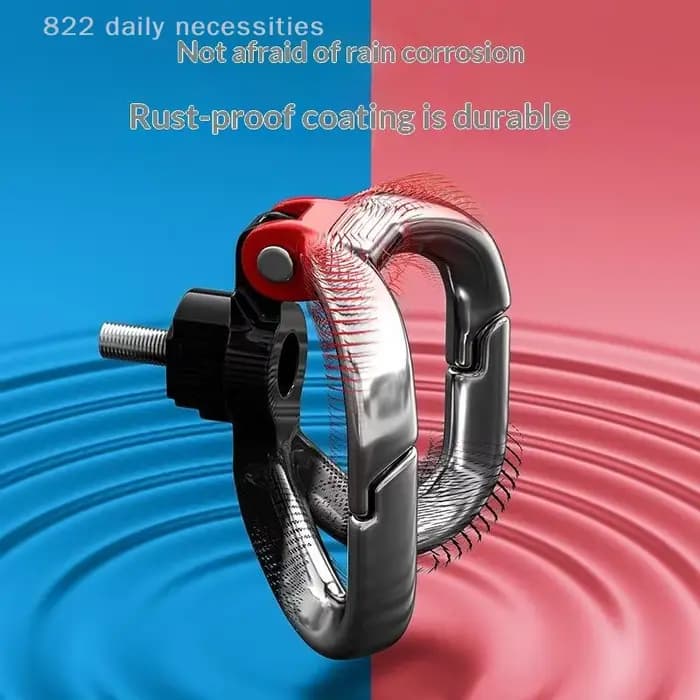 Support de casque de moto pratique