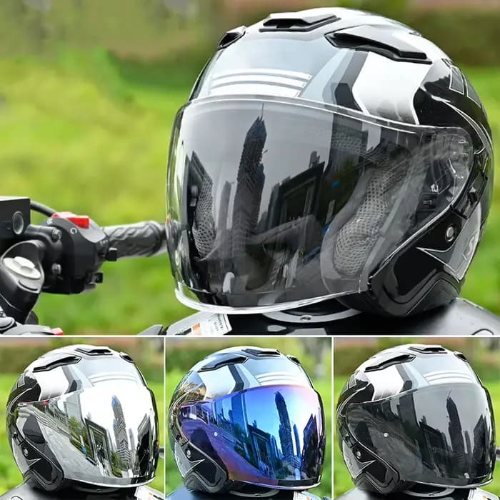 Visière de casque de moto