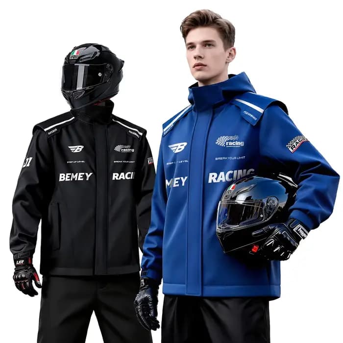Combinaison de pluie pour moto