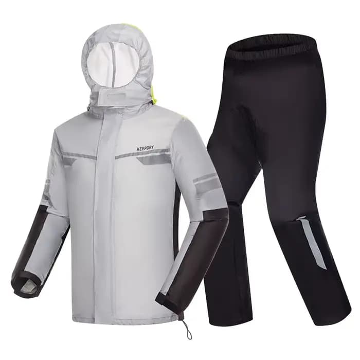 Combinaison de pluie réfléchissante pour moto, imperméable, NANSHI