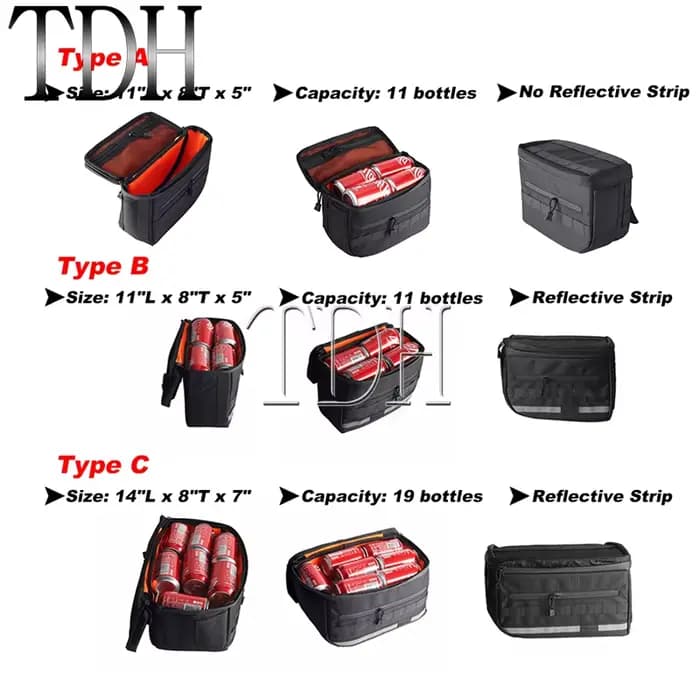 Sac de selle de moto pour Harley Dyna Softail Sportster XL Street Bob Low Rider FXD FXBB