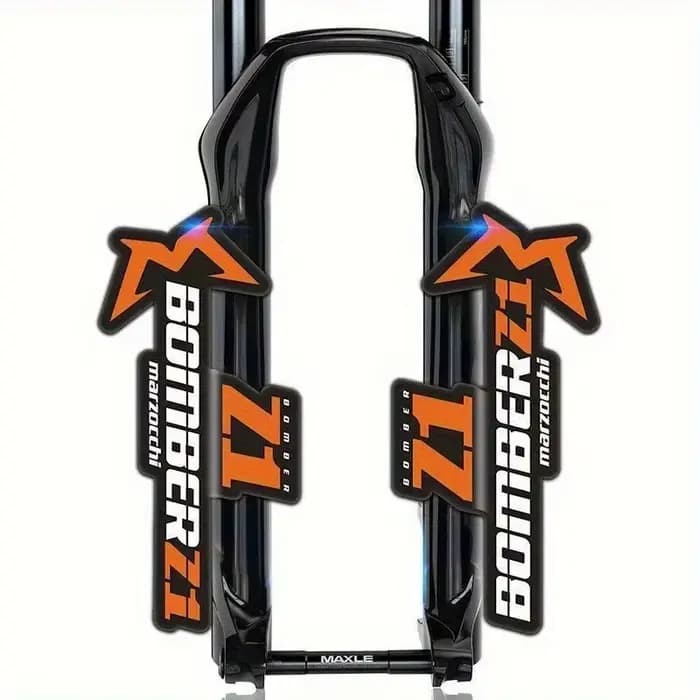 Autocollant plat 2D pour casque de moto