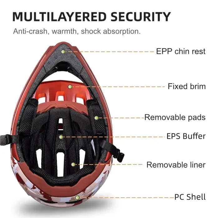 Casque de vélo intégral BATFOX