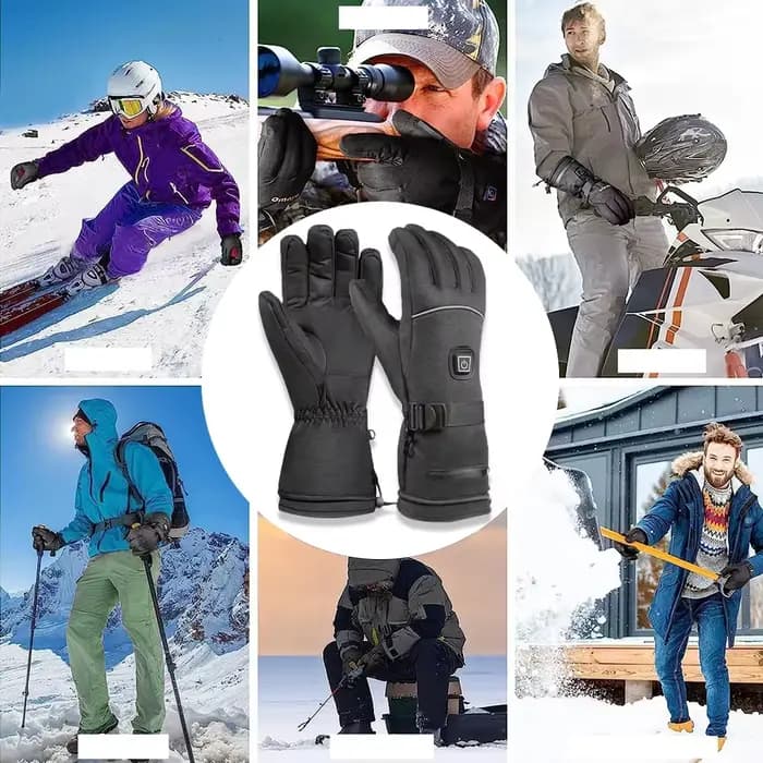 Gants chauffants électriques pour moto