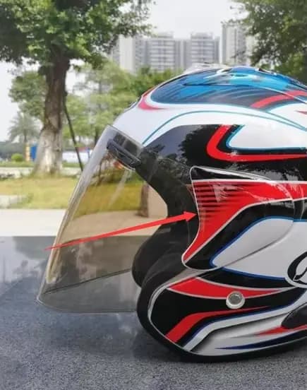 Pièces de casque pour Arai 3/4