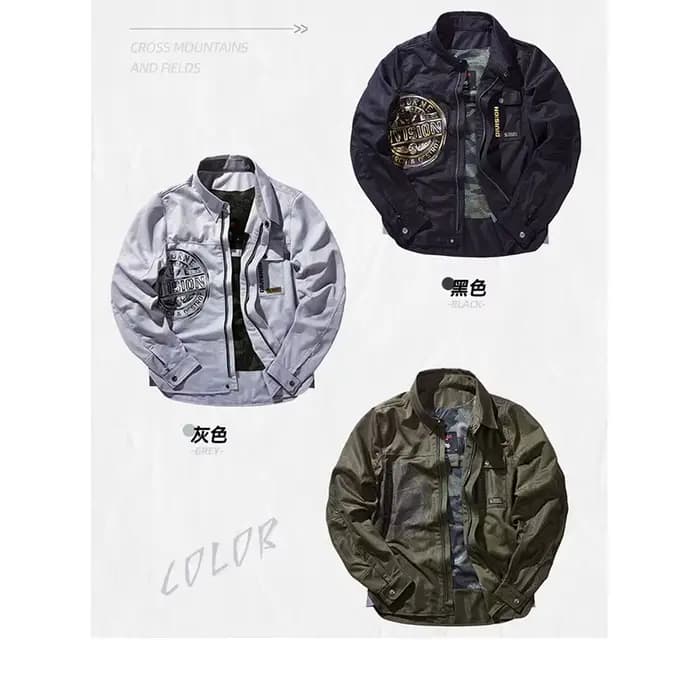 Veste de moto résistante à l'usure pour hommes