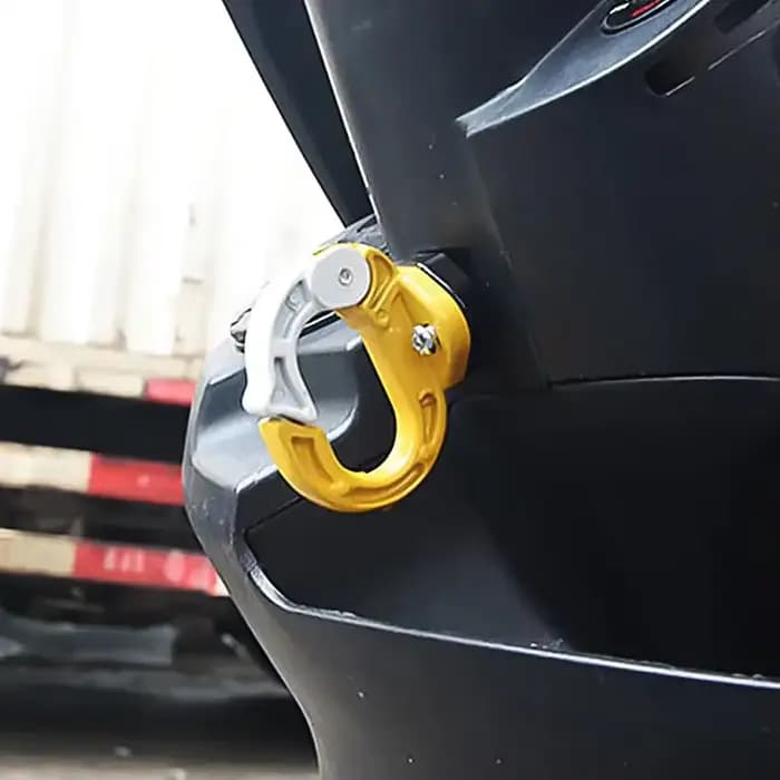 Crochet de casque de bagage de moto en alliage d'aluminium