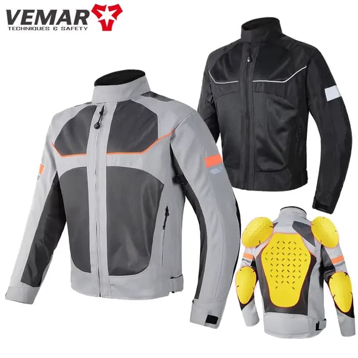 Vemar été hommes moto veste Motocross équipement de protection