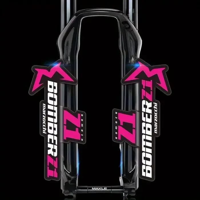Autocollant plat 2D pour casque de moto