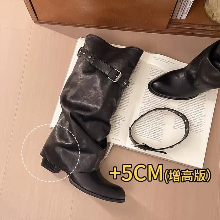 Bottes longues à rivets - Nouveau style 2026