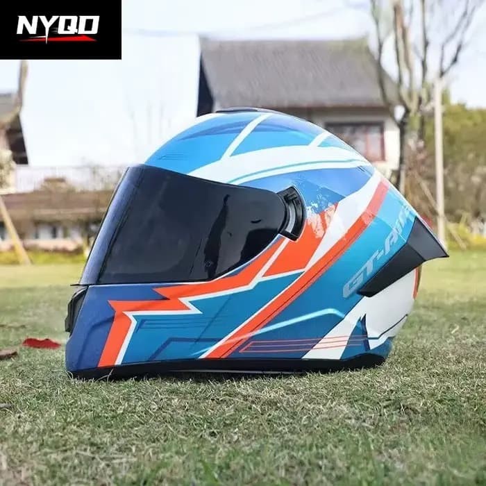 Casque de moto LVS 701 pour homme et femme