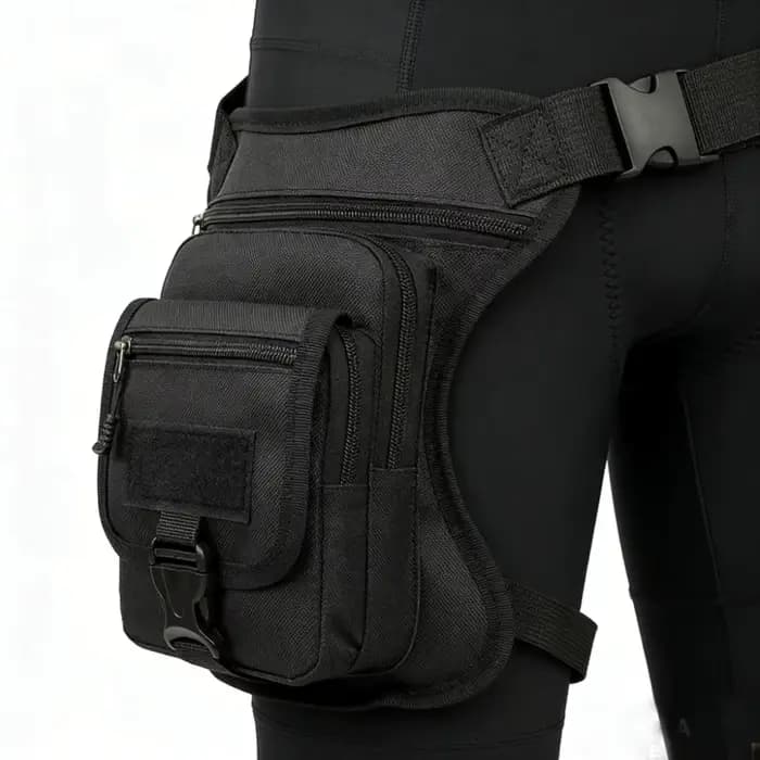 Sacoche de cuisse multifonctionnelle pour moto