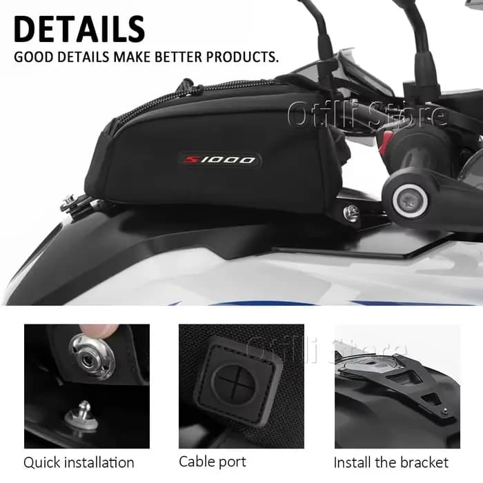 2020-moto S1000XR sac de rangement de bagages sac de réservoir pour BMW