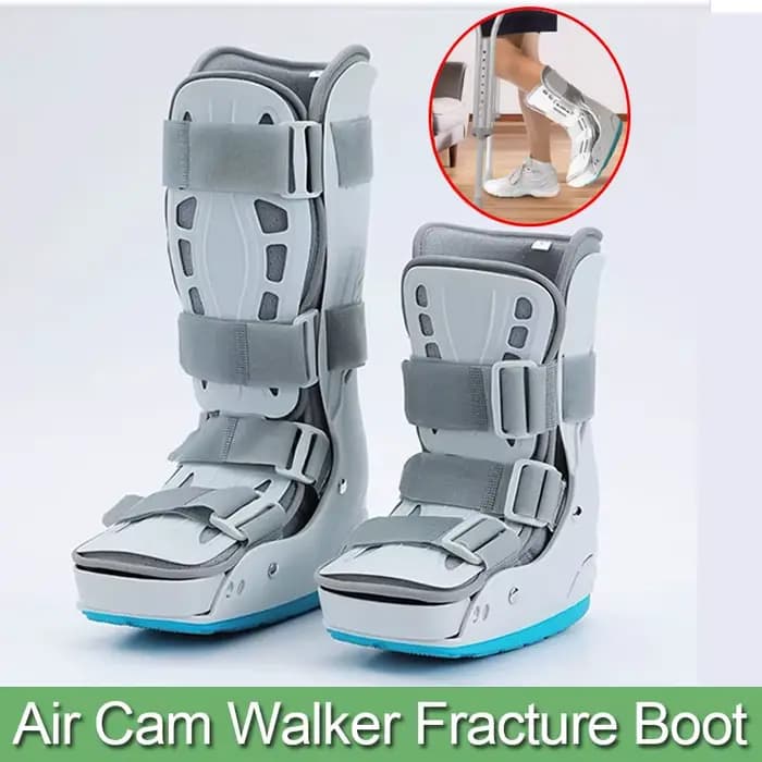 Botte de Fracture de marche gonflable réglable, attelle de marche à Air pour entorse de la cheville et du mollet, botte orthopédique