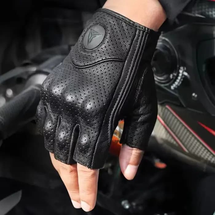 Gants d'été pour Moto sans doigts