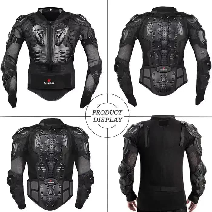 Blouson de moto avec protection intégrale pour homme