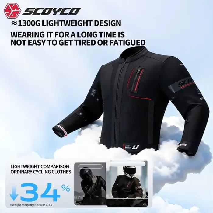 Veste et pantalon de moto SCOYCO