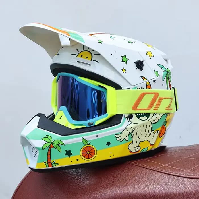 Casque tout-terrain de moto ORZ-903