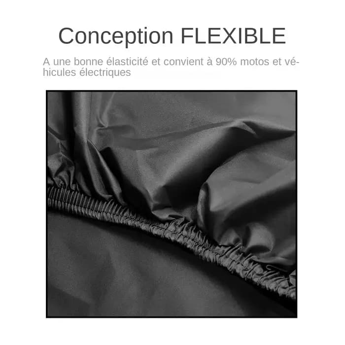 Housse de protection imperméable pour accessoires de Moto